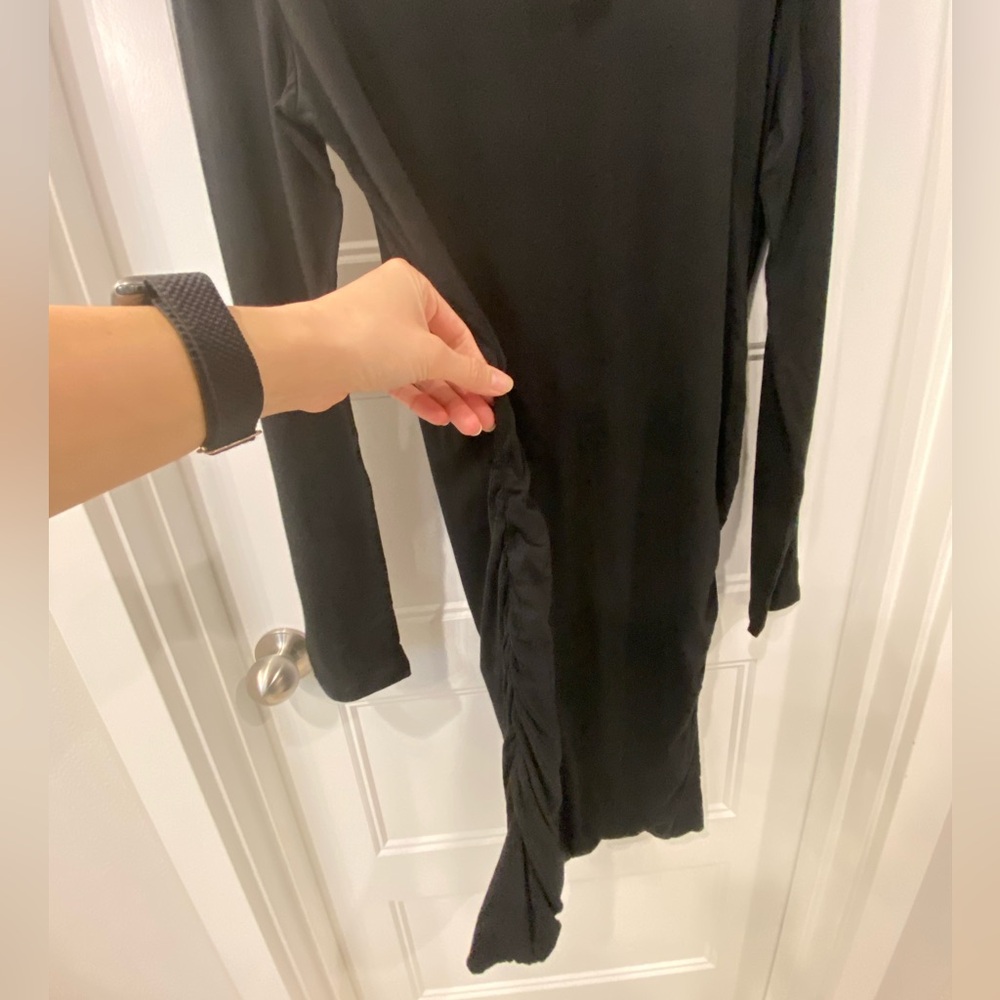 GAP Maternity Classic Black Long Sleeve Dress - Picture 6 of 6